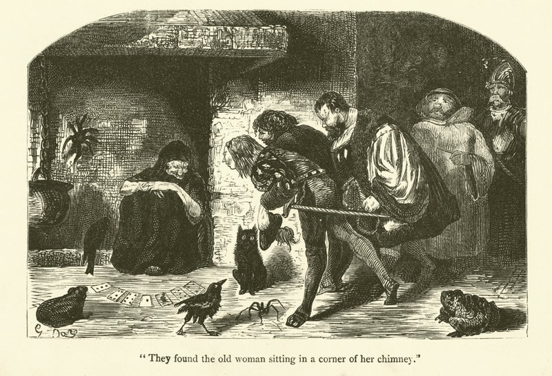Ilustrace k dílům Rabelaise od Gustave after Dore