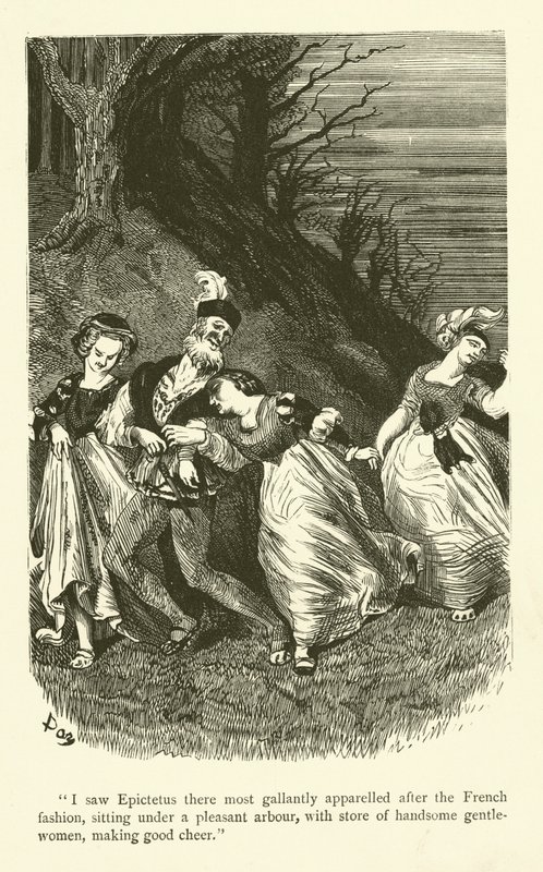 Ilustrace k dílům Rabelaise od Gustave after Dore