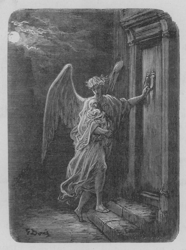 Lange De La Charite od Gustave after Dore