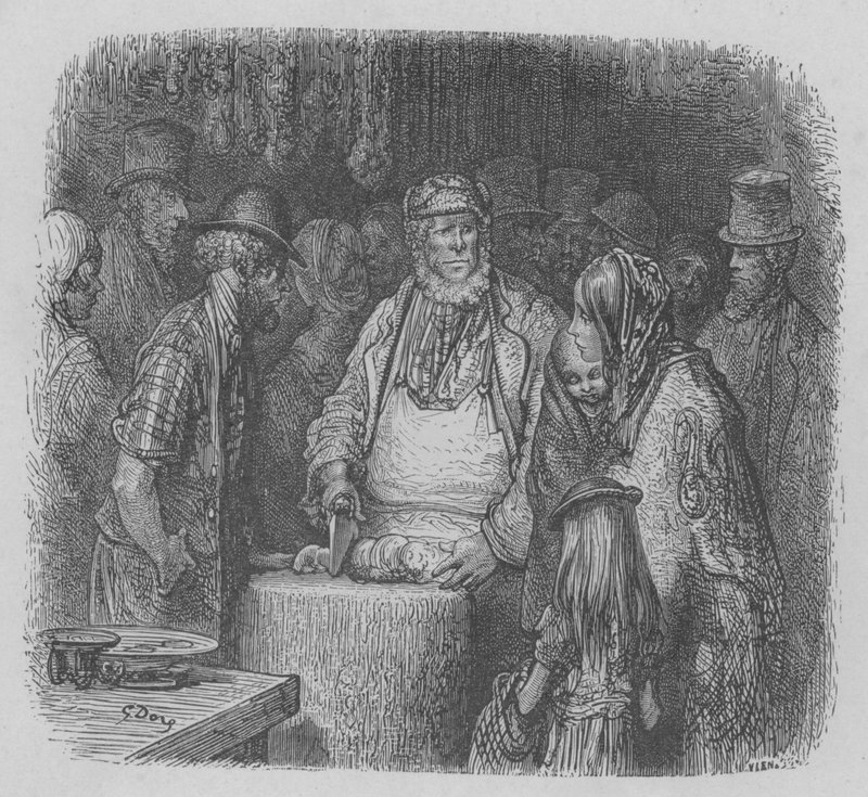 Řezník Při výkonu Svých funkcí od Gustave after Dore