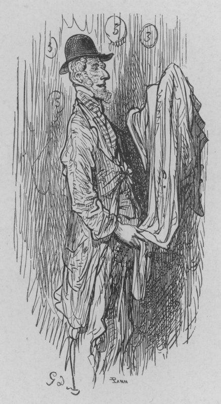 Le Marchand DHabits od Gustave after Dore