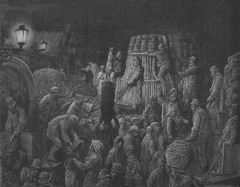 Okolí Marche od Gustave after Dore