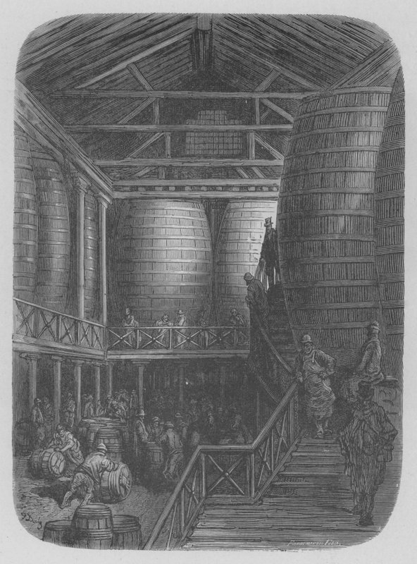 Velké sudy od Gustave after Dore