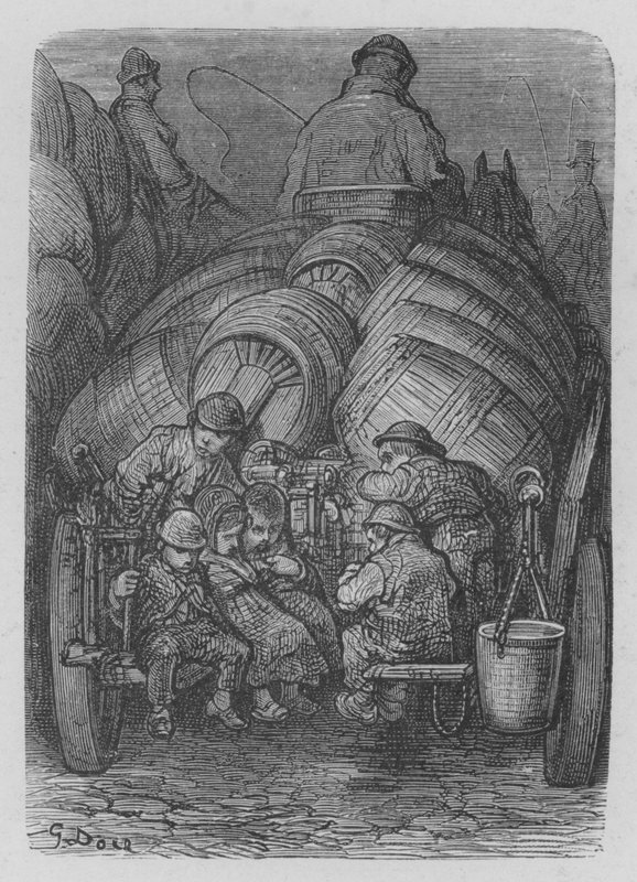 The Beer Porters od Gustave after Dore