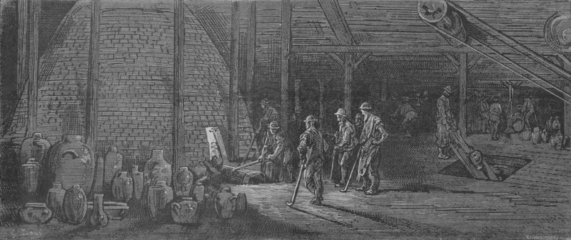 Lambeth Pottery od Gustave after Dore