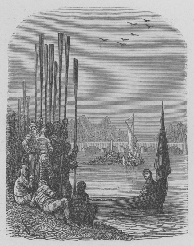 Regaty, čekání od Gustave after Dore