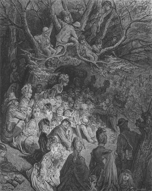 Parter a ráj od Gustave after Dore