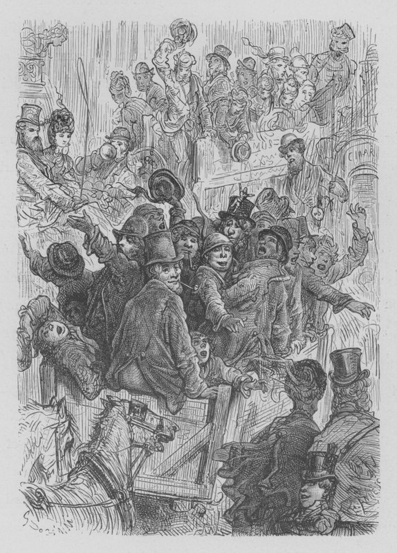 Pele-Mele od Gustave after Dore