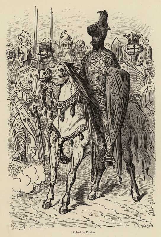 Roland Jedinečný od Gustave after Dore