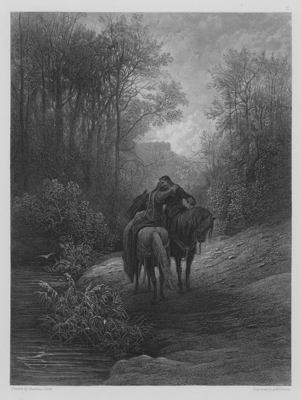 Rozloučení od Gustave after Dore
