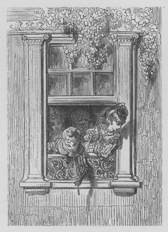 Okno Na Depsom Road od Gustave after Dore