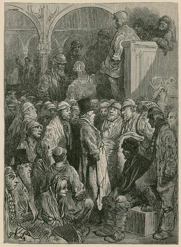Billingsgate od Gustave Dore