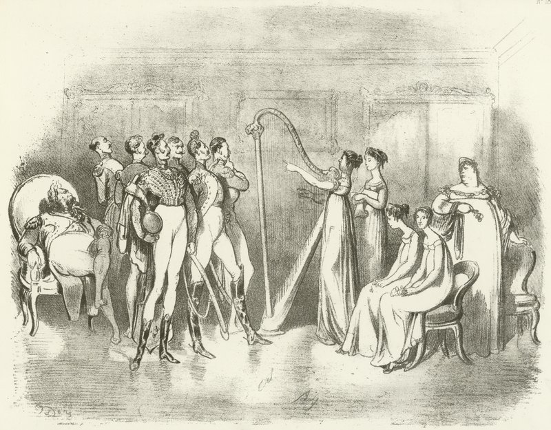 Corinna or Vocal Charms 1810 (hlubotisk) od Gustave Dore