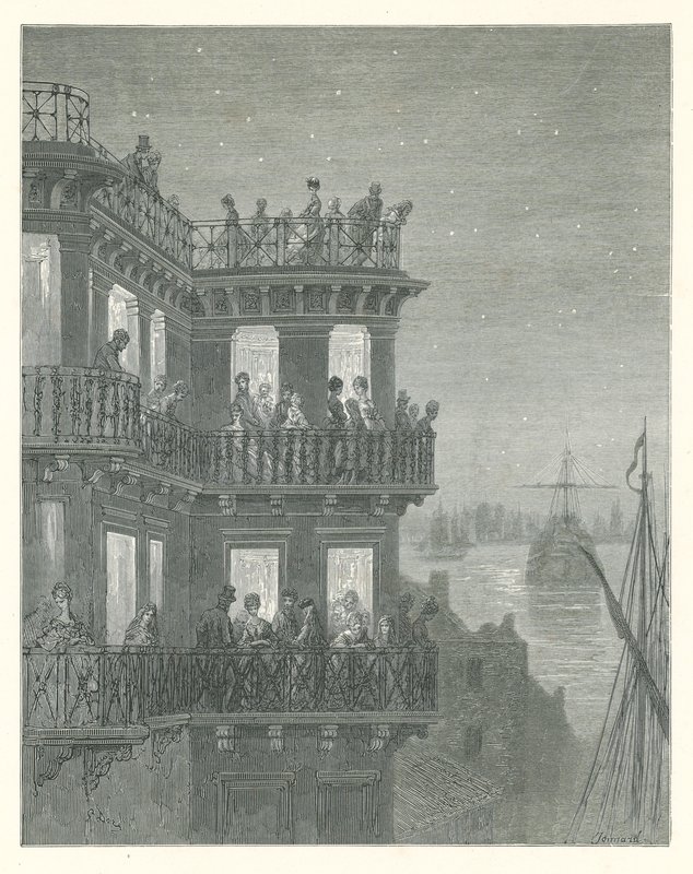 Greenwich, Londýn od Gustave Dore