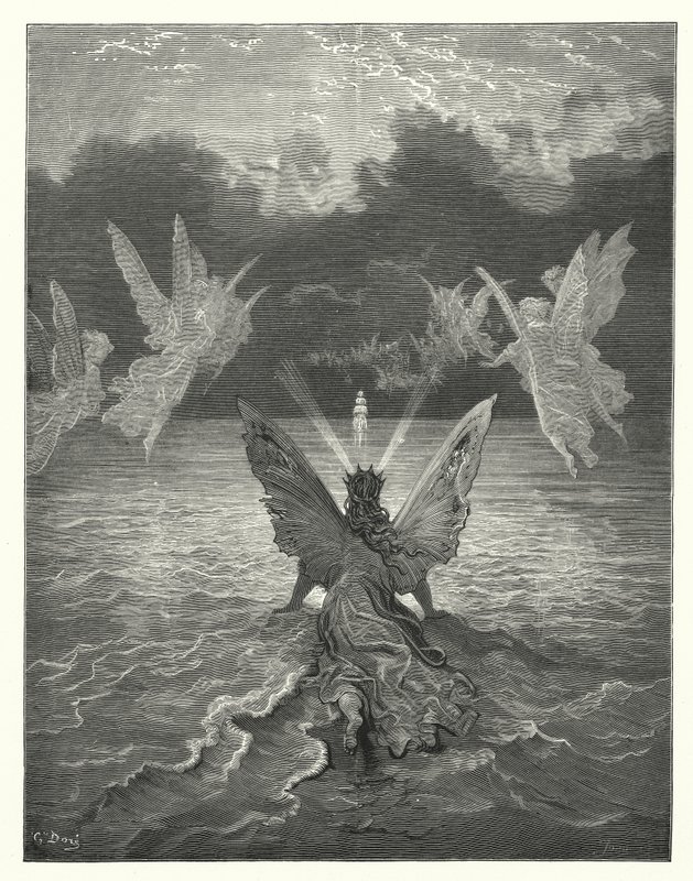 Ilustrace Gustava Doreho ke Coleridgovu dílu Rime of the Ancient Mariner (rytina) od Gustave Dore