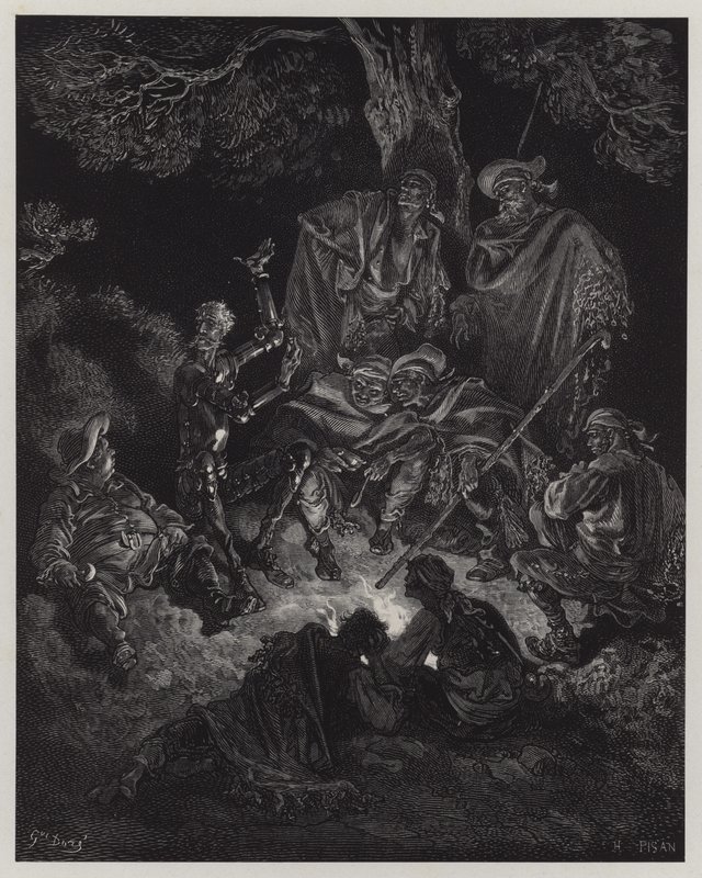 Ilustrace od Dona Quijota de la Mancha od Gustave Dore