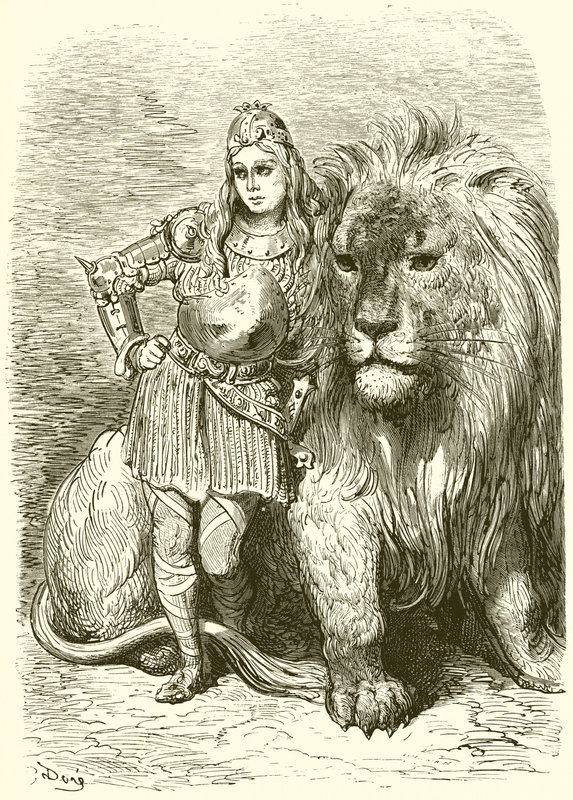 Mitaine a Oghris od Gustave Dore