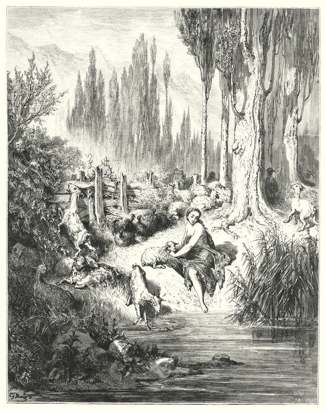 Peau-D"Ane; Oslí kůže od Gustave Dore