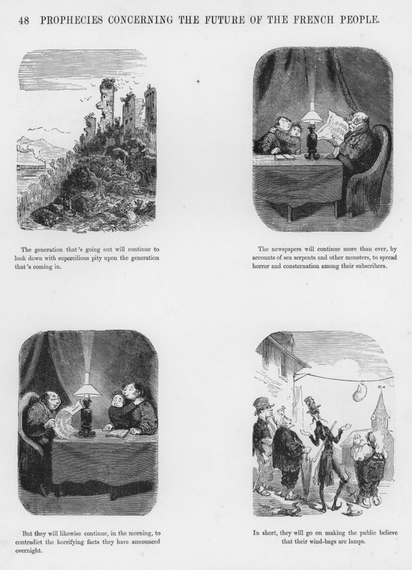Sketches Humorous and Groteque od Gustava Dore (rytina) od Gustave Dore