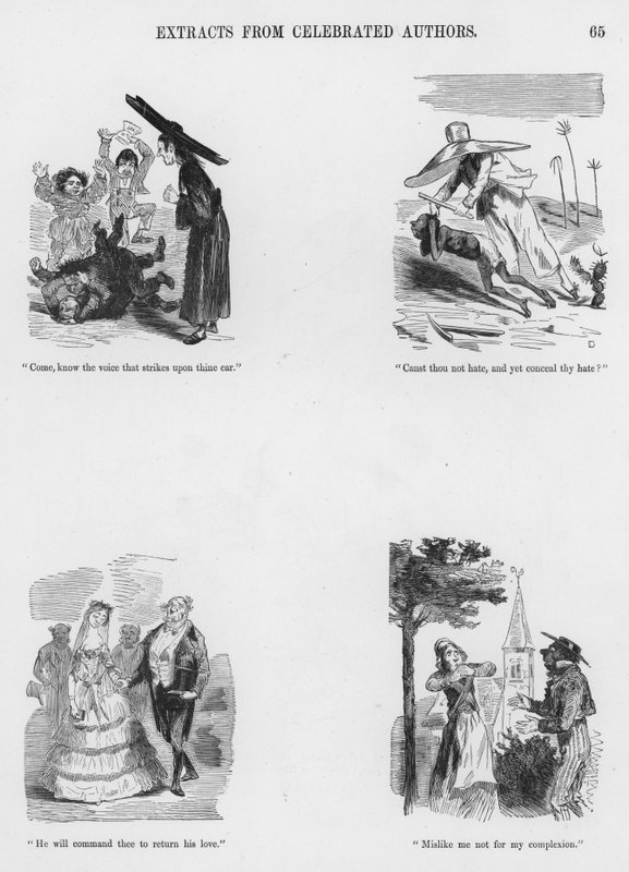 Sketches Humorous and Groteque od Gustava Dore (rytina) od Gustave Dore