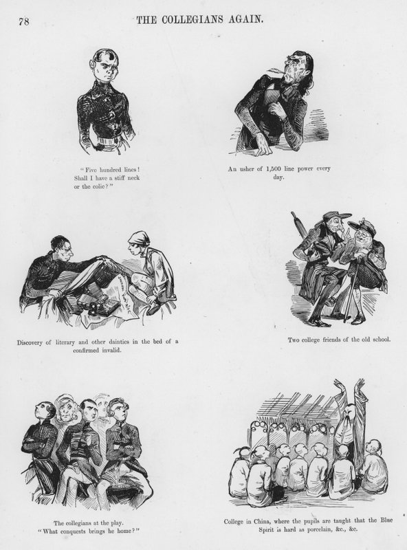 Sketches Humorous and Groteque od Gustava Dore (rytina) od Gustave Dore
