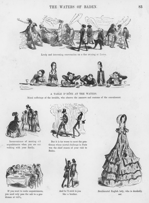 Sketches Humorous and Groteque od Gustava Dore (rytina) od Gustave Dore