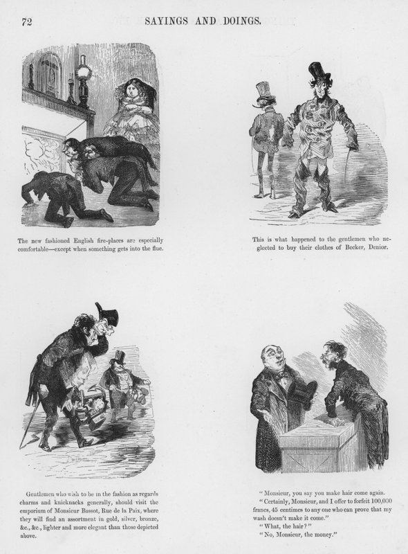 Sketches Humorous and Groteque od Gustava Dore (rytina) od Gustave Dore