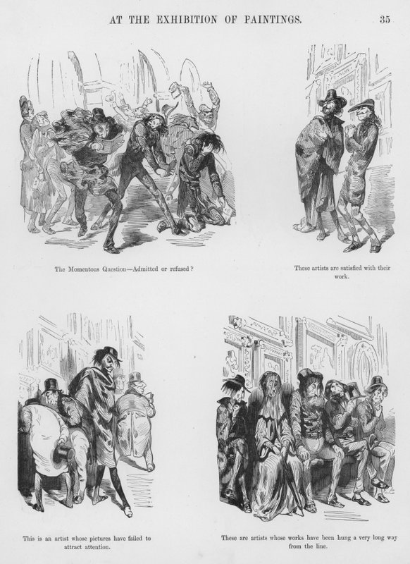 Sketches Humorous and Groteque od Gustava Dore (rytina) od Gustave Dore