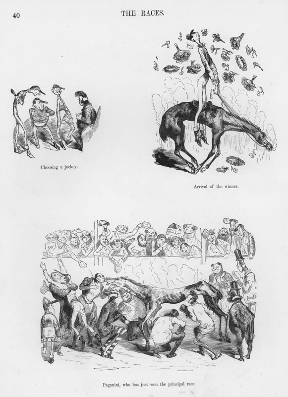 Sketches Humorous and Groteque od Gustava Dore (rytina) od Gustave Dore