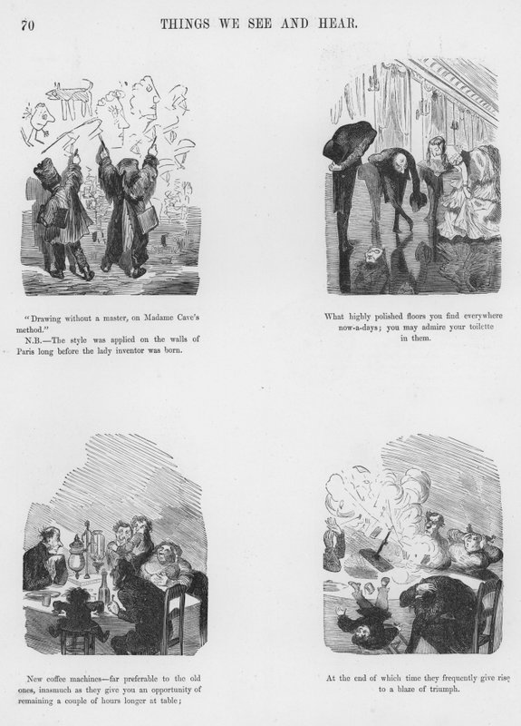 Sketches Humorous and Groteque od Gustava Dore (rytina) od Gustave Dore