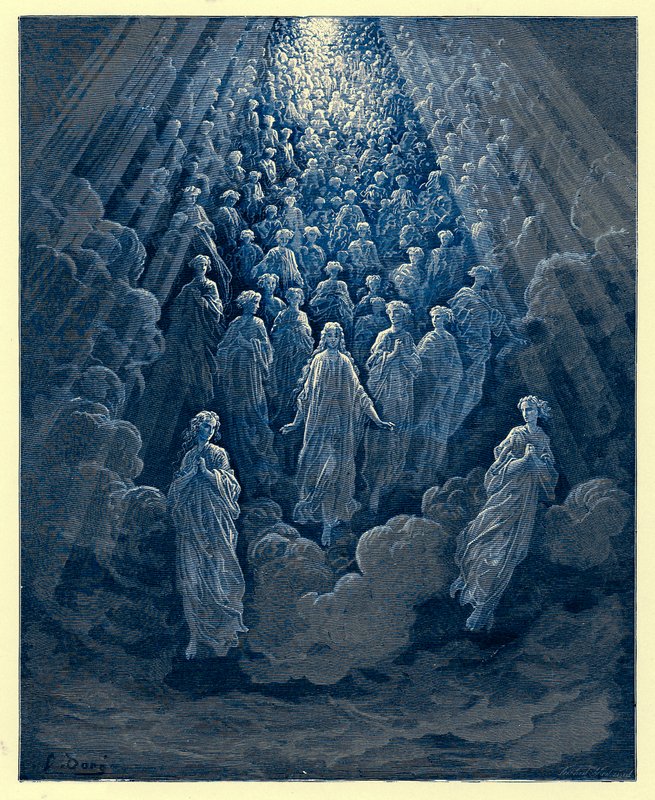 The Angels in the Planet Mercury, ilustrace z 