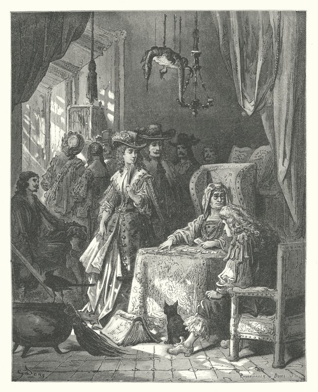 La Fontainovy bajky: (rytina) od Gustave Dore