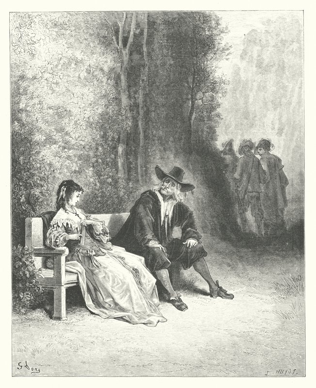 La Fontainovy bajky: (rytina) od Gustave Dore
