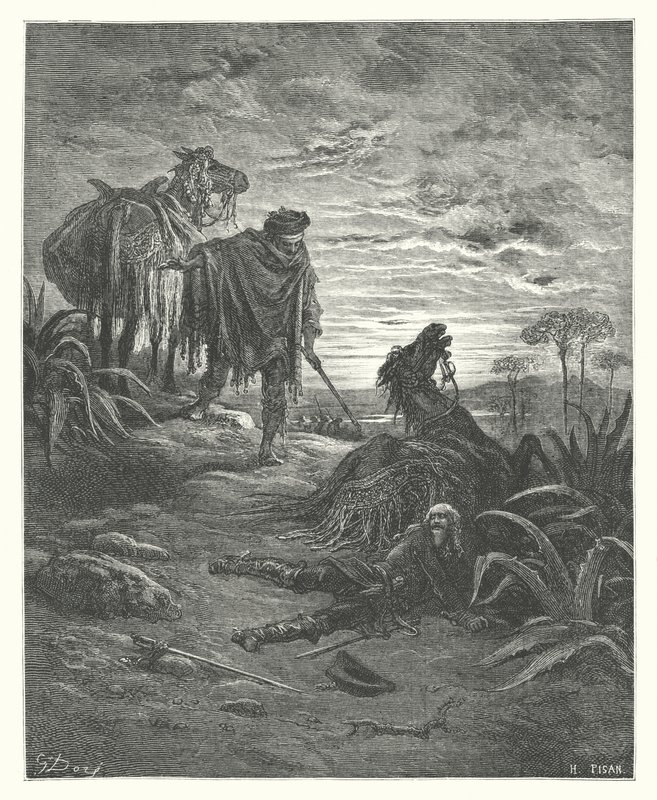 La Fontainovy bajky: (rytina) od Gustave Dore