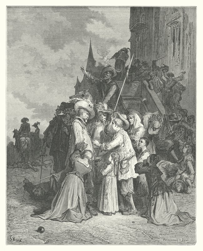 La Fontainovy bajky: (rytina). od Gustave Dore
