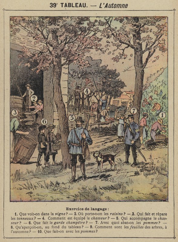 L"Automne od Gustave Fraipont