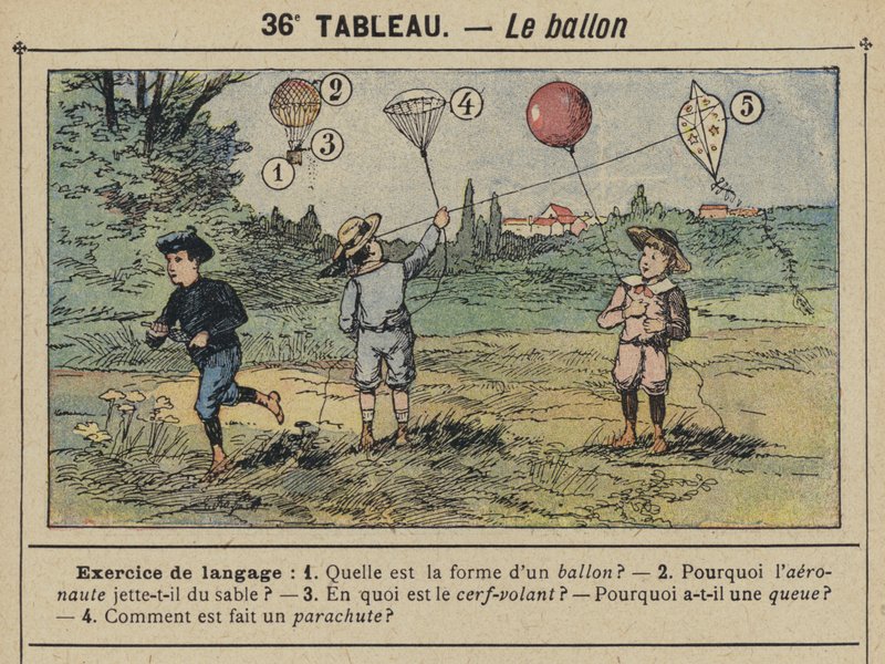 Le balloon (barevní členové) od Gustave Fraipont