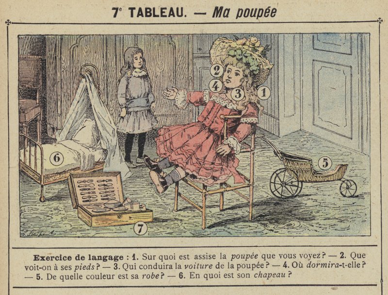 Moje panenka (barva lito) od Gustave Fraipont