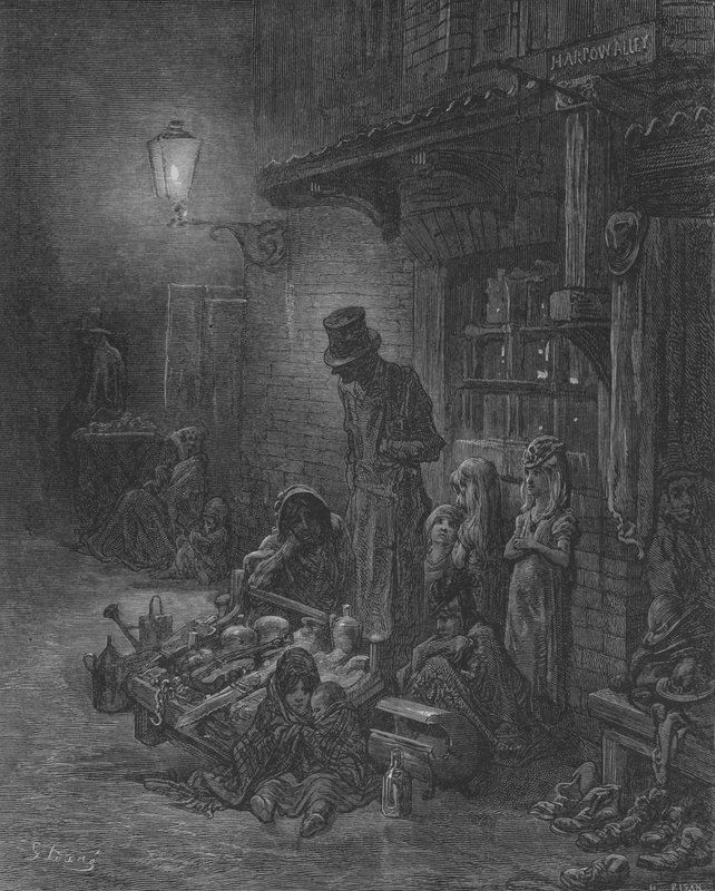 Houndsditch od Gustave after Dore