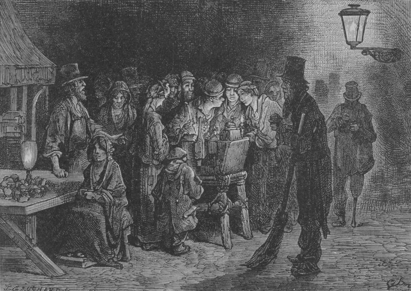 Drobné živnosti od Gustave after Dore