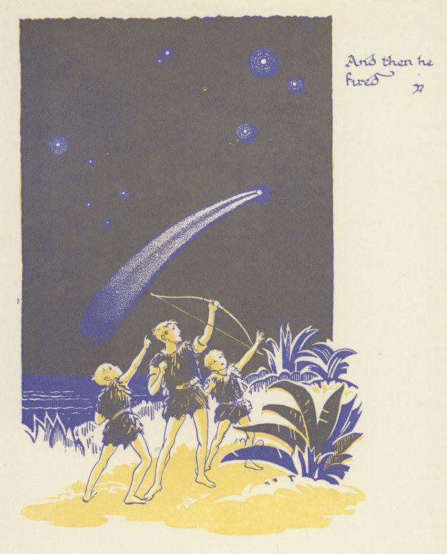 Peter Pan a Wendy: A pak vystřelil (barevně lito) od Gwynedd M. Hudson