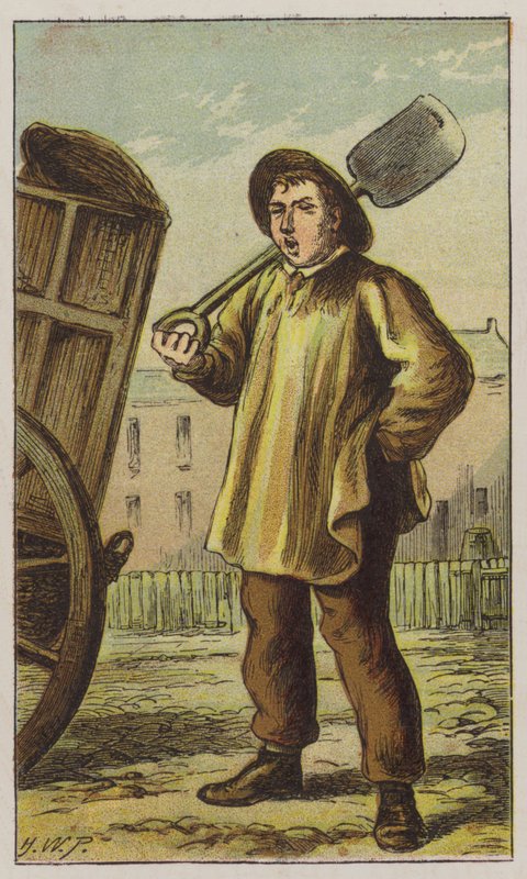 Dustman (barva lito) od H.W. (after) Petherick