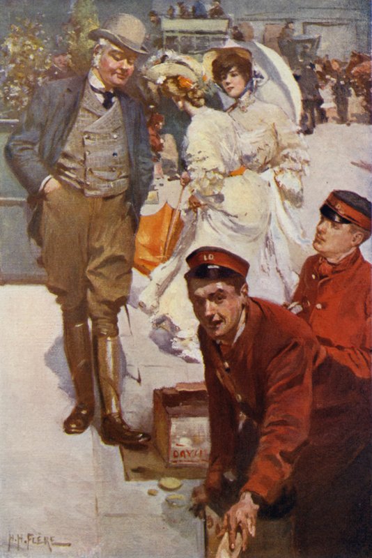 The Shoe-Black (barva lito) od H. H. Flere