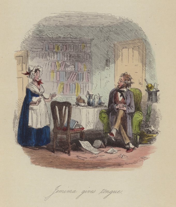 Ilustrace pro Lewis Arundel aneb The Railroad of Life od Franka E Smedleyho (barevná rytina) od after Hablot Knight Browne