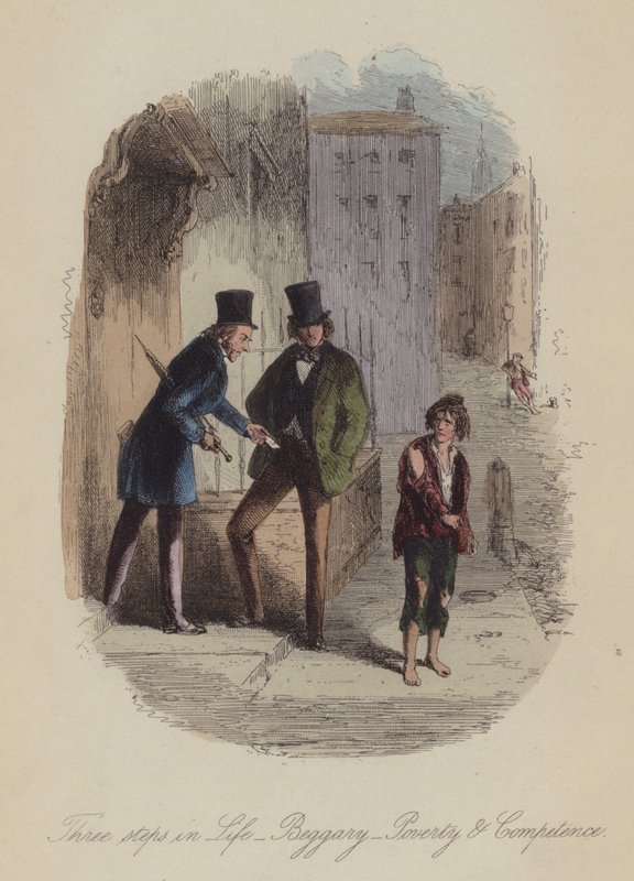 Ilustrace pro Lewis Arundel aneb The Railroad of Life od Franka E Smedleyho (barevná rytina) od after Hablot Knight Browne