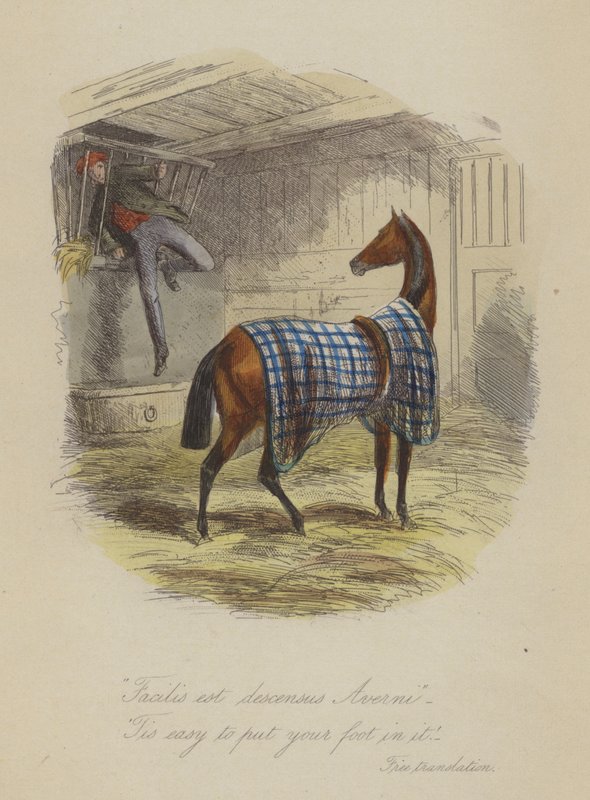 Ilustrace pro Lewis Arundel aneb The Railroad of Life od Franka E Smedleyho (barevná rytina) od after Hablot Knight Browne