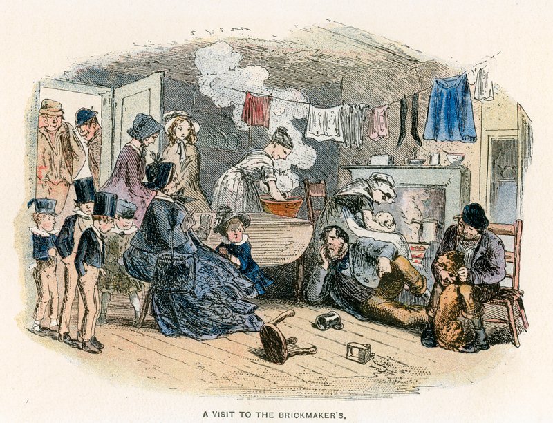 Ilustrace pro Bleak House od Hablot Knight Browne