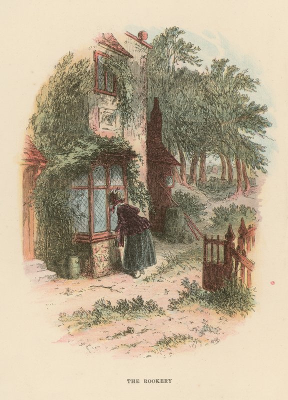 Ilustrace pro Davida Copperfielda od Hablot Knight Browne