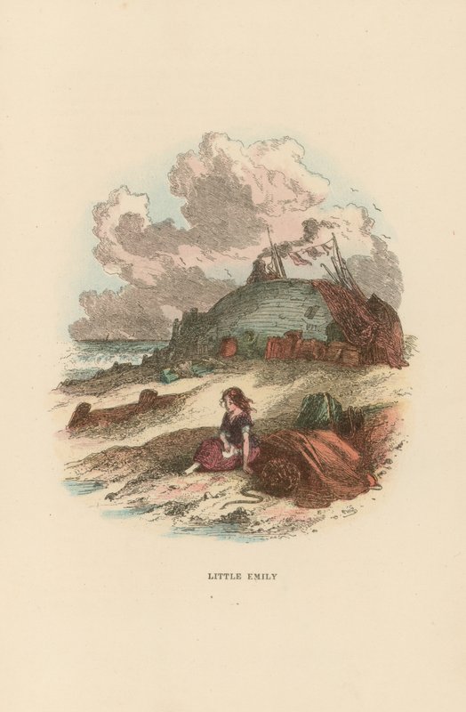 Ilustrace pro Davida Copperfielda od Hablot Knight Browne
