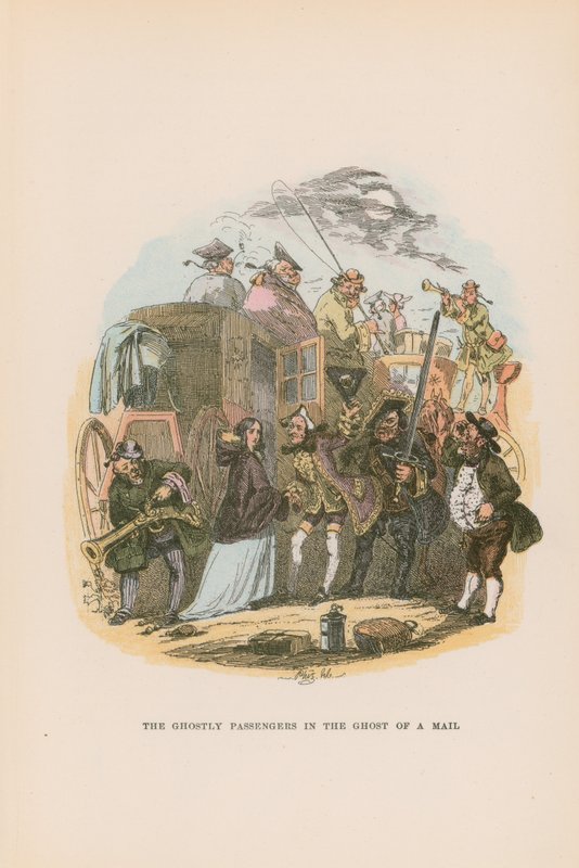 Ilustrace pro Pickwick Papers od Hablot Knight Browne